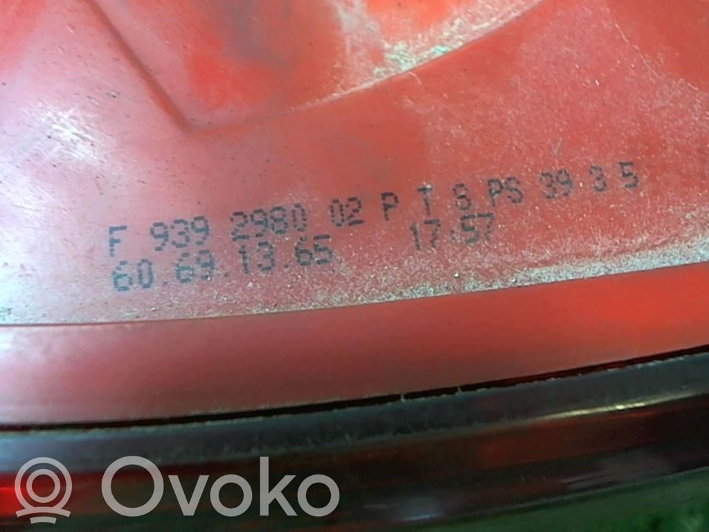 Alfa Romeo 159 Aizmugurējais lukturis virsbūvē 