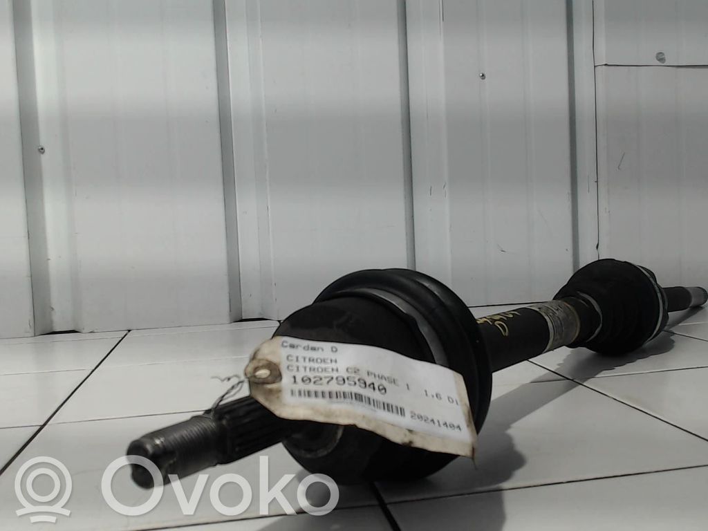 Citroen C2 Priekinis pusašis 