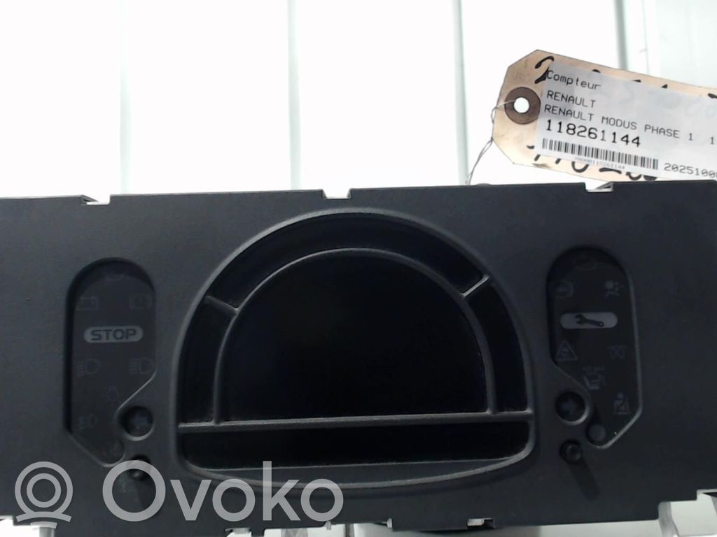 Renault Modus Speedometer (instrument cluster) 