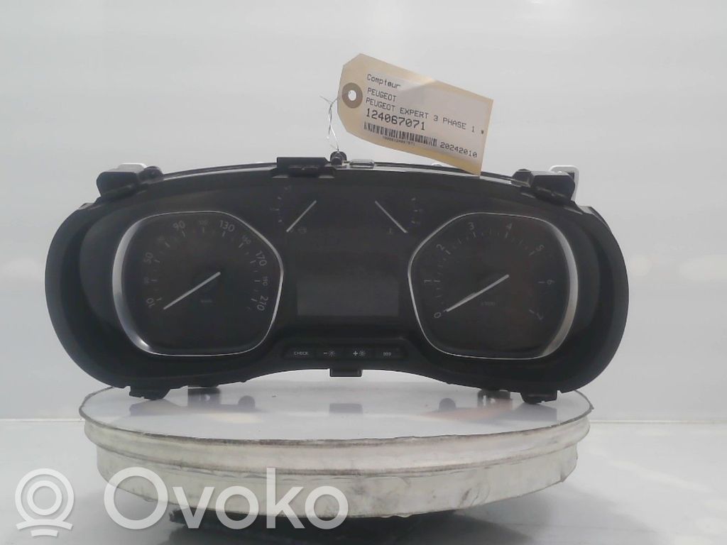 Peugeot Expert Spidometrs (instrumentu panelī) 