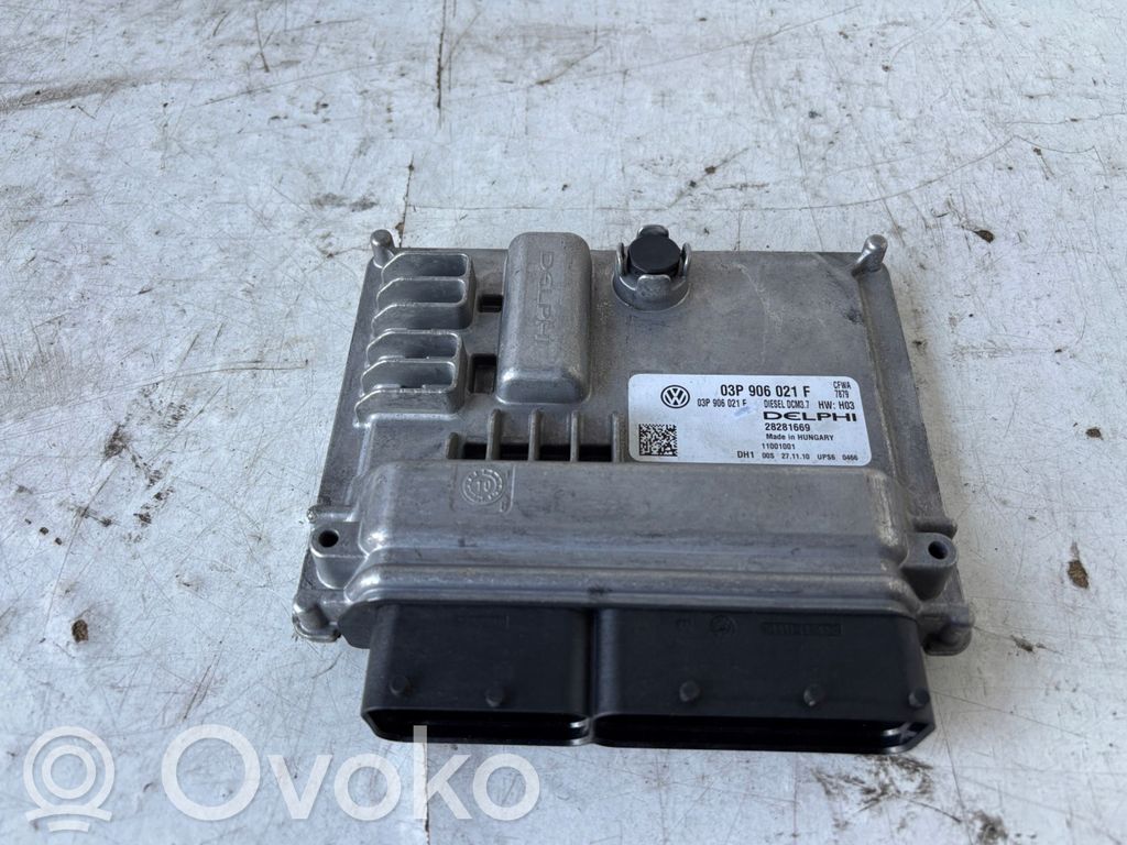 Skoda Fabia Mk2 (5J) Engine control unit/module 