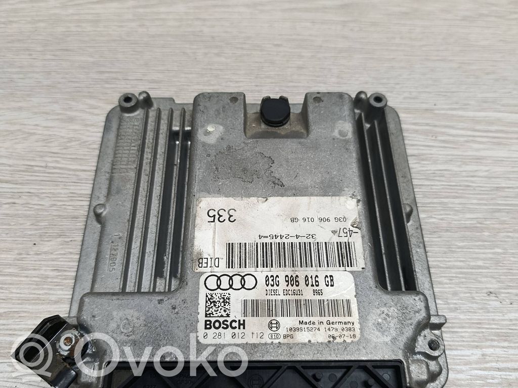 Audi A6 S6 C6 4F Sterownik / Moduł ECU 