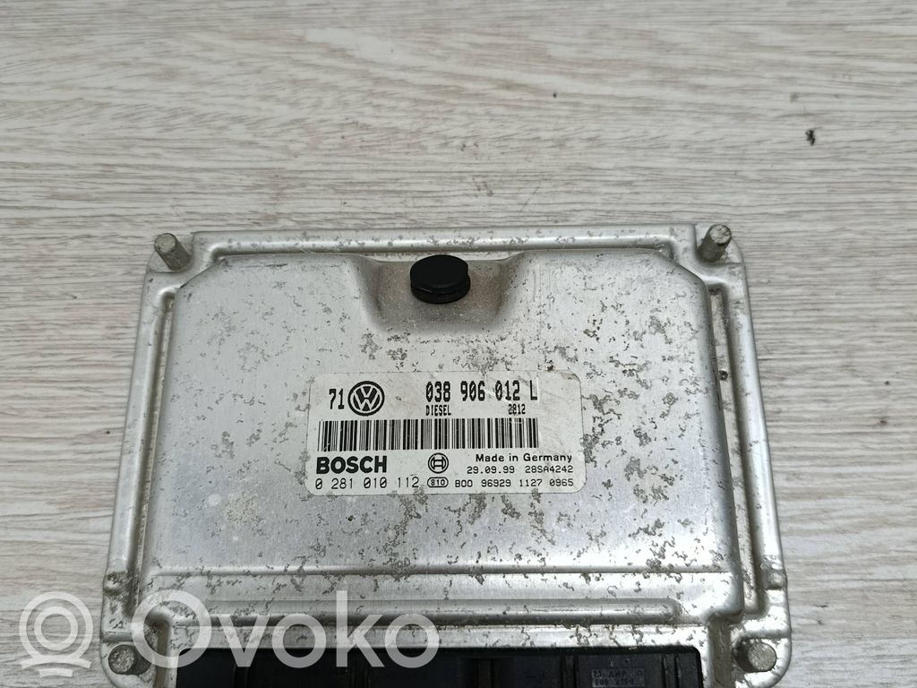 Engine control unit/module   038906012L,0281010112,28SA4242