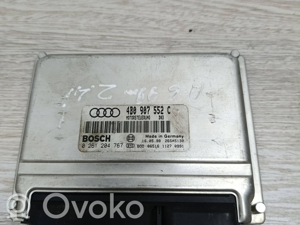 Engine control unit/module   4B0907552C,26SA5130,0261204767