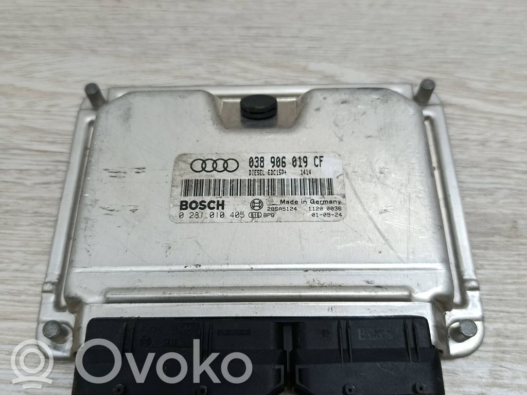 Engine control unit/module   038906019CF,28SA5124,0281010405