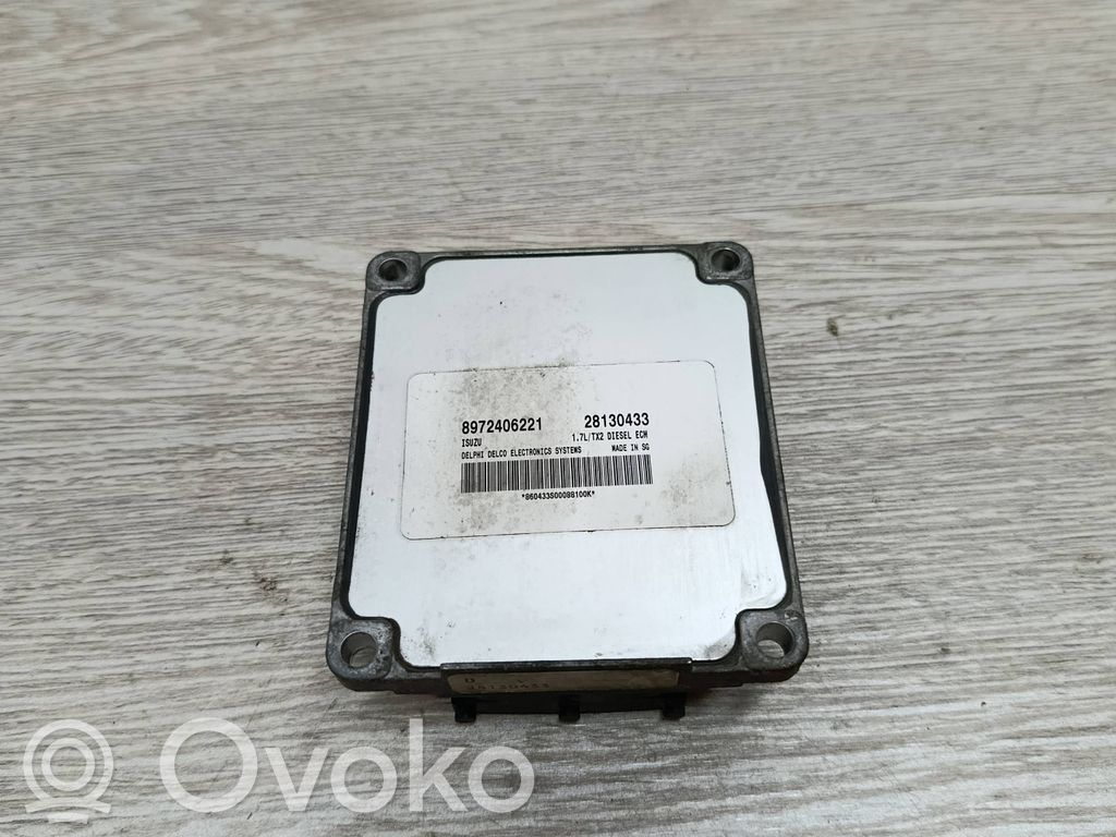 Opel Meriva A Engine control unit/module 