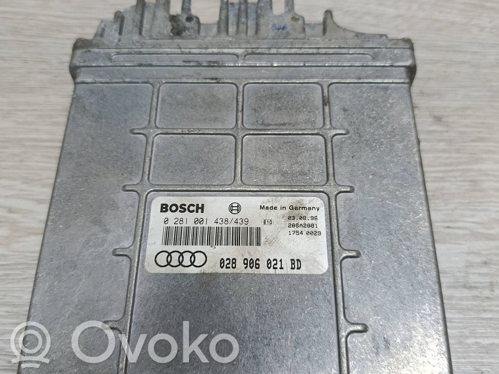 Engine control unit/module   028906021BD,0281001438,28SA2881