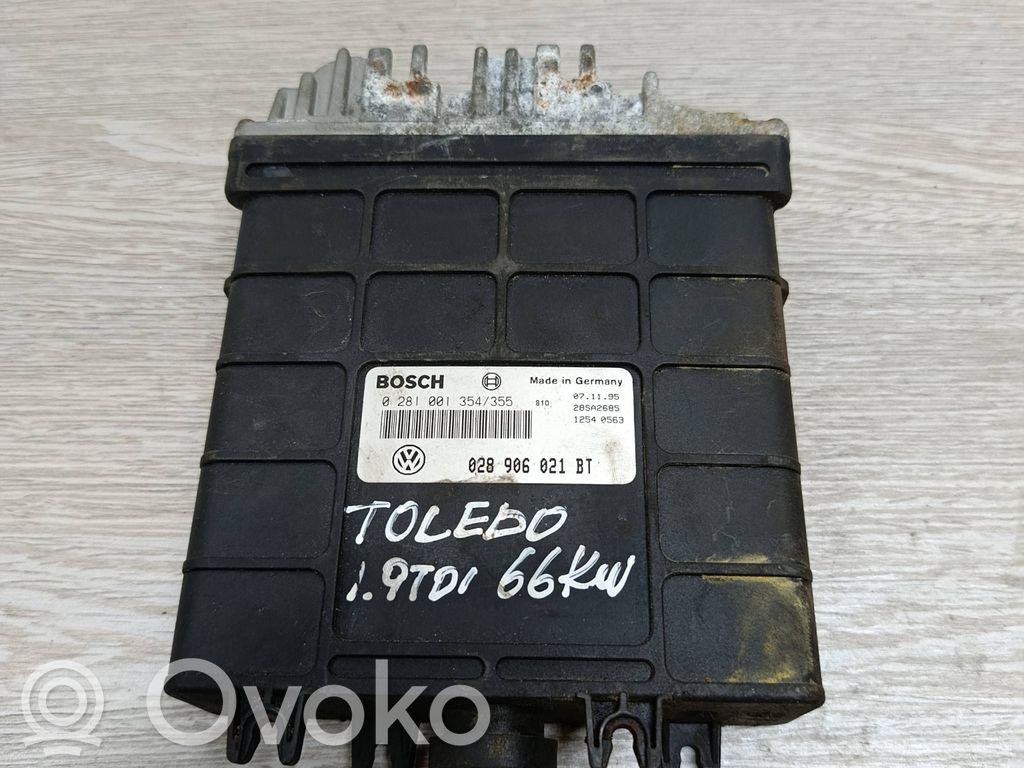 Engine control unit/module   028906021BT,0281001354,28SA2685