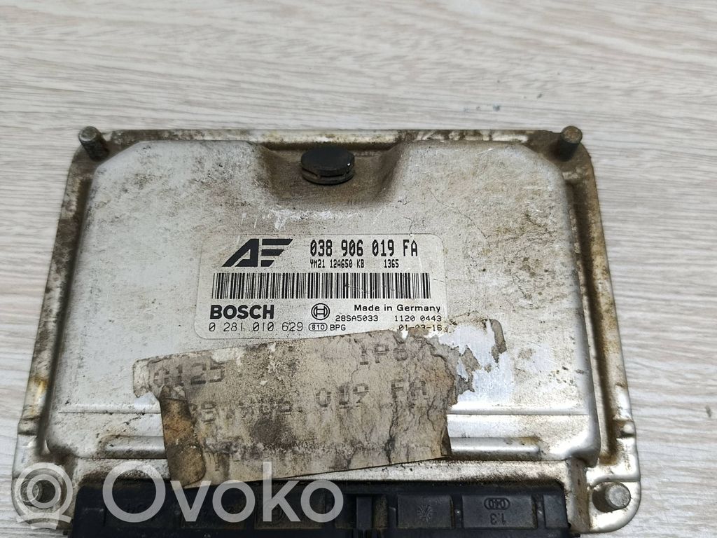 Moottorin ohjainlaite/moduuli   038906019FA,28SA5033,0281010629