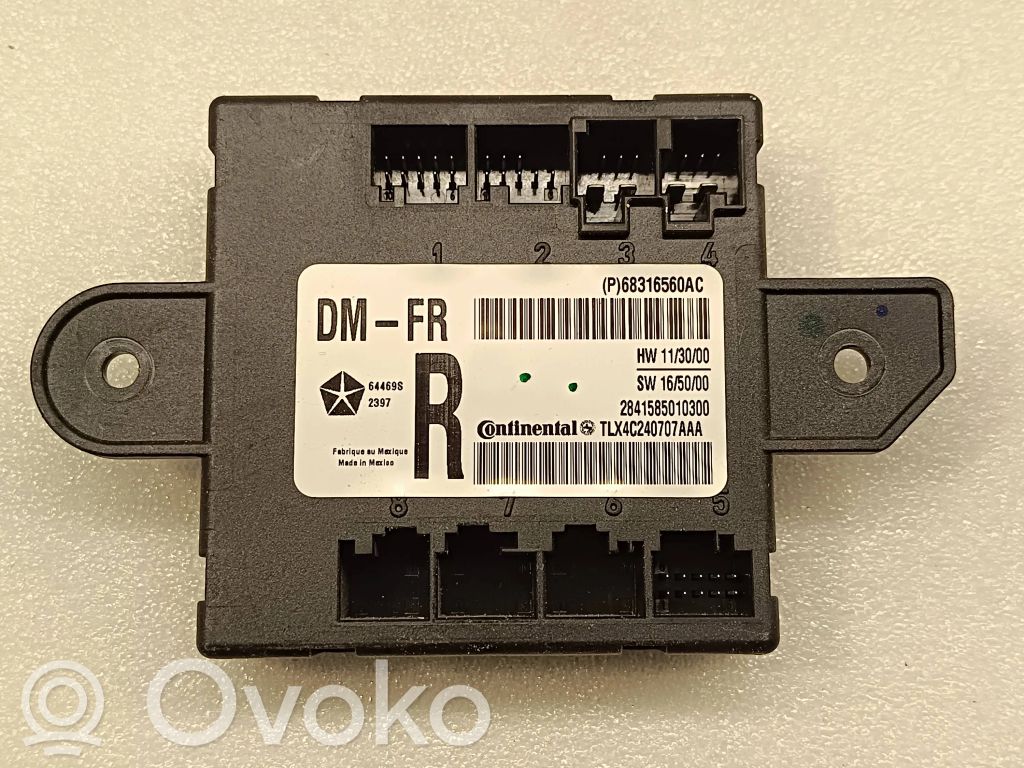 Chrysler Pacifica Door control unit/module 