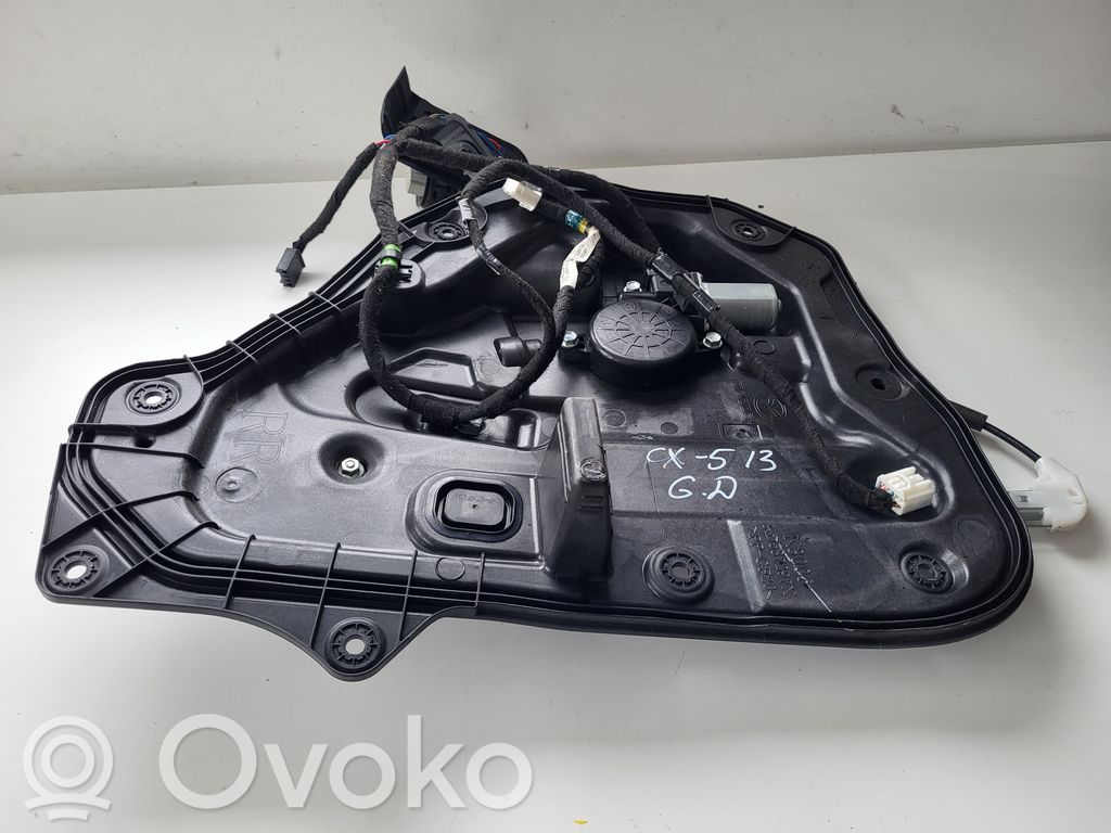 Mazda CX-5 Regulador de puerta trasera con motor 