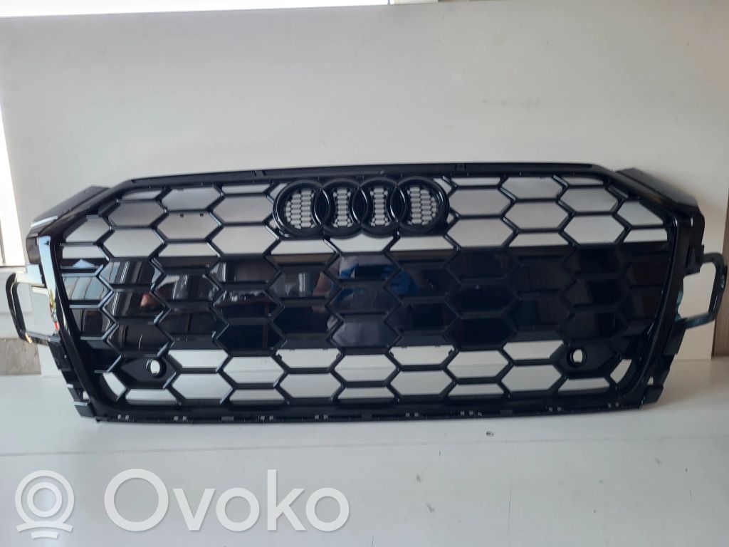 Front bumper upper radiator grill   8W6853651BL
