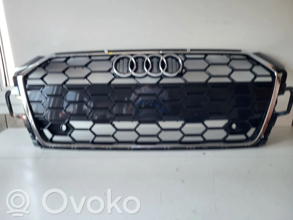 Front bumper upper radiator grill   8W6853651BL