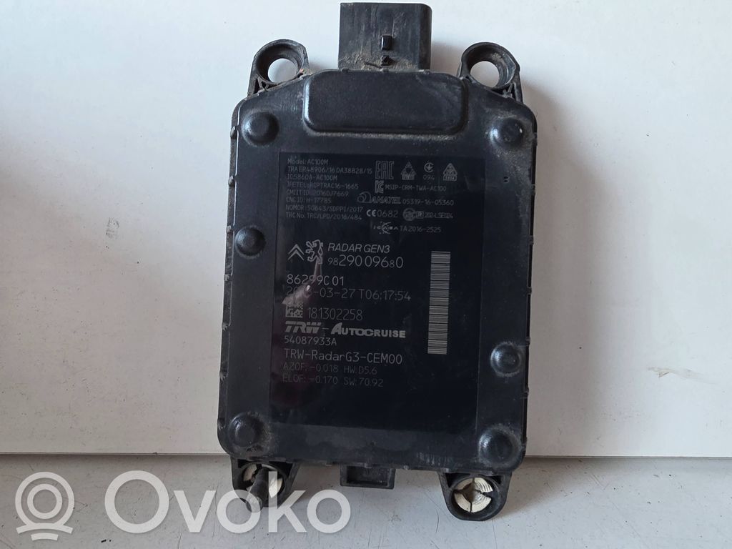 Opel Grandland X Sensor de radar Distronic 