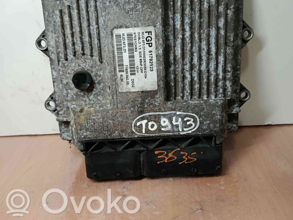 Fiat Doblo Engine control unit/module 
