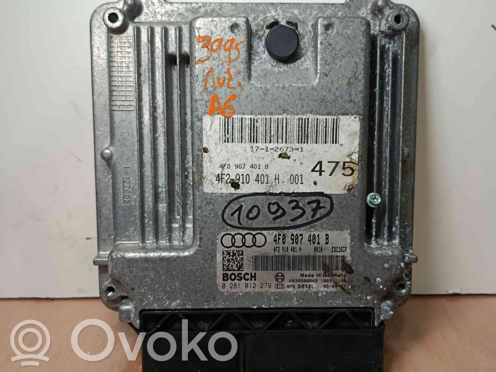 Audi A6 S6 C6 4F Centralina/modulo del motore 