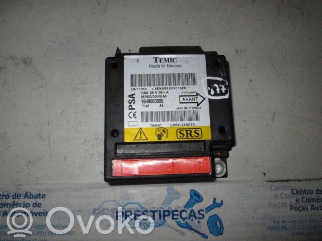 Airbag control unit/module   9649003580