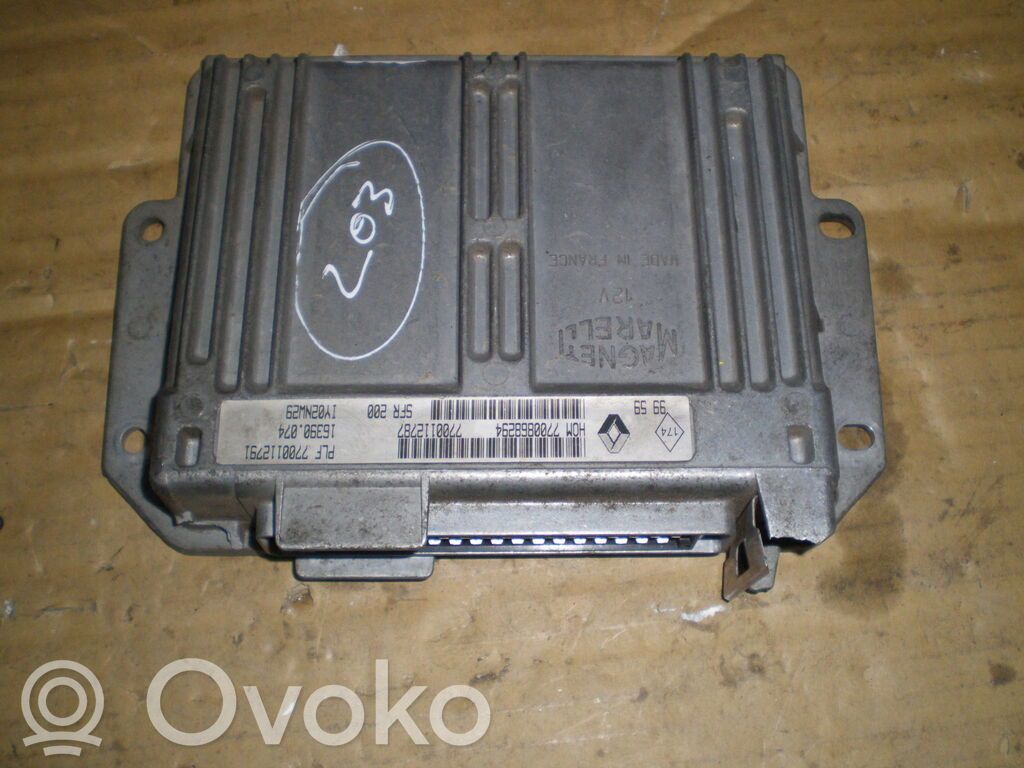 Engine control unit/module   7700868294,7700112787,MAGNETMARELLI
