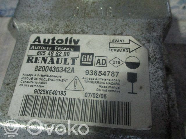 Nissan Primastar Centralina/modulo airbag 
