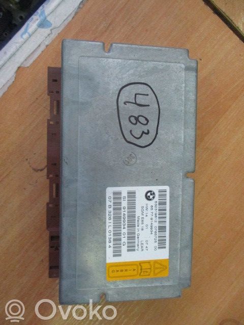 BMW 7 E65 E66 Module de contrôle airbag 