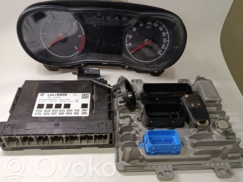 Opel Corsa E Engine control unit/module 