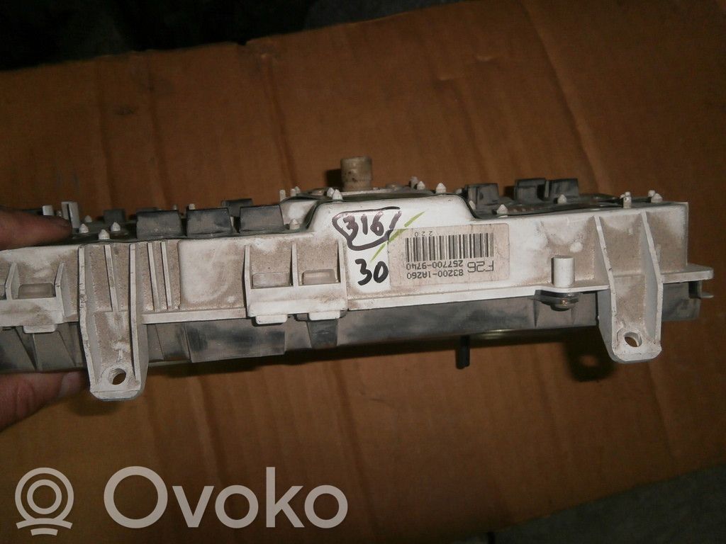 Speedometer (instrument cluster)   832001A260,2577009740,KM