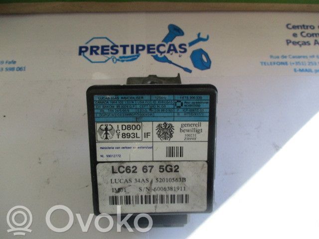 Mazda 626 Ignition-blocking relay 