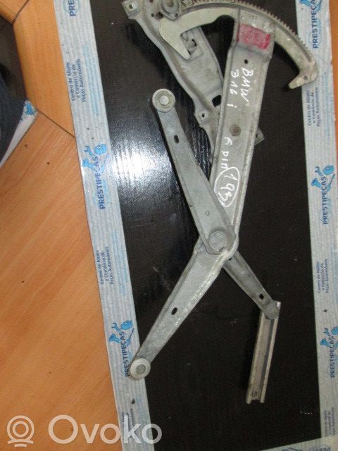 Front window lifting mechanism without motor   19323940