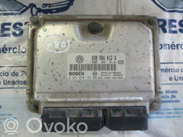 Engine control unit/module   038906012Q,0281010133,BOSCH