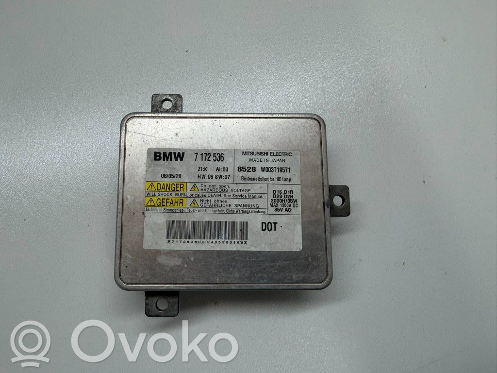 Headlight ballast module Xenon   7172536