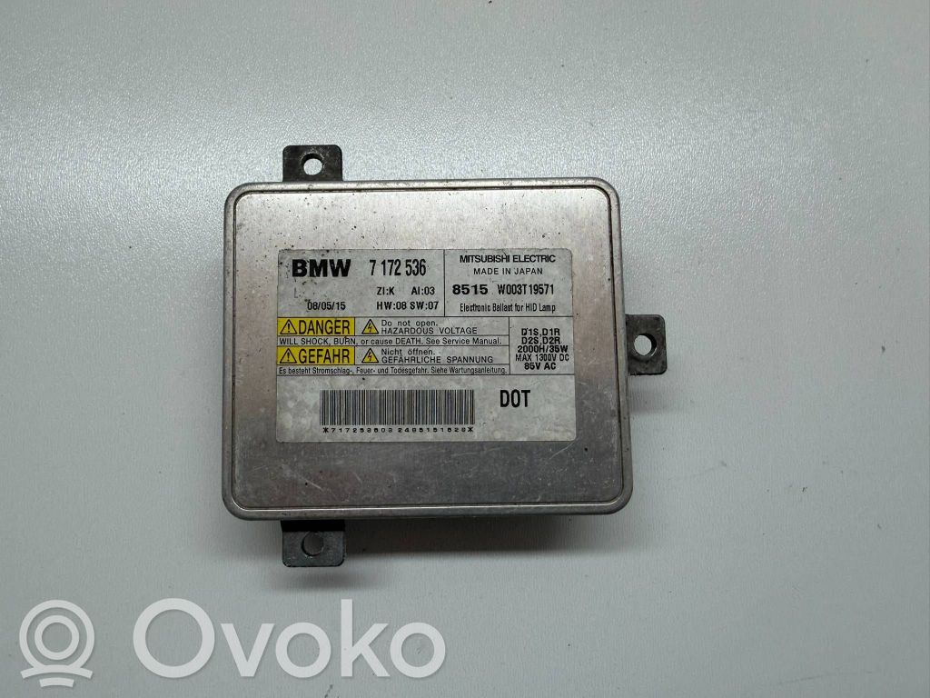 Headlight ballast module Xenon   7172536
