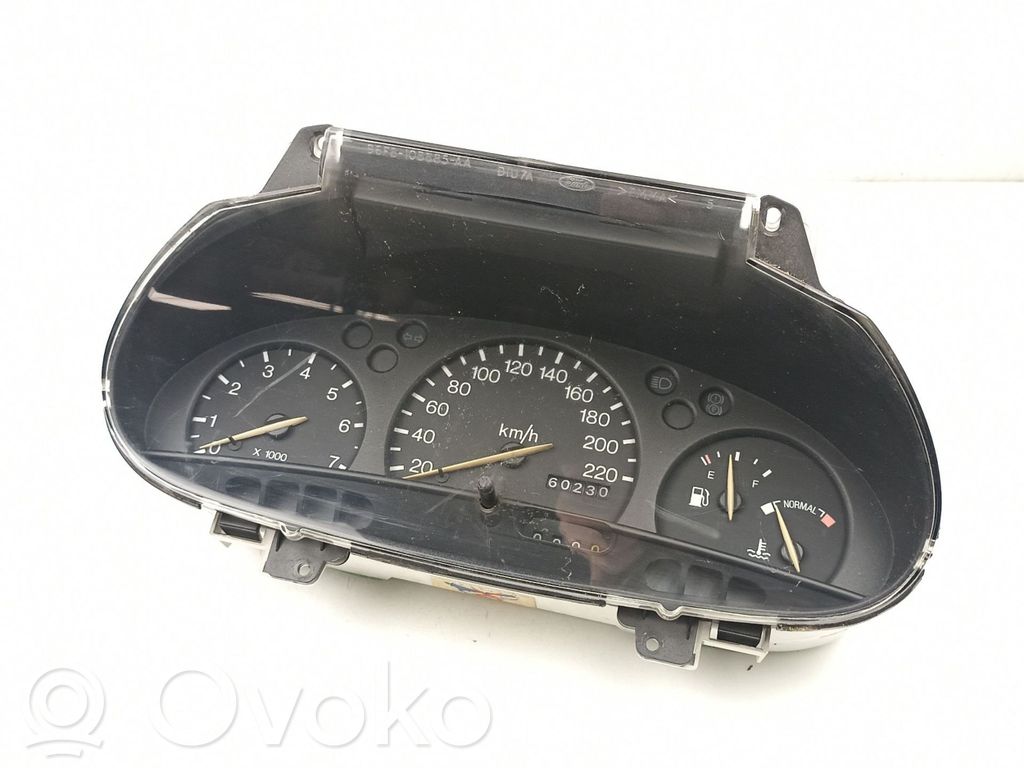 Ford Escort Geschwindigkeitsmesser Cockpit 