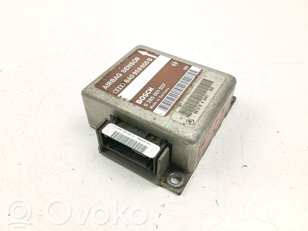 Turvatyynyn ohjainlaite/moduuli   8A0959655B,0285001037