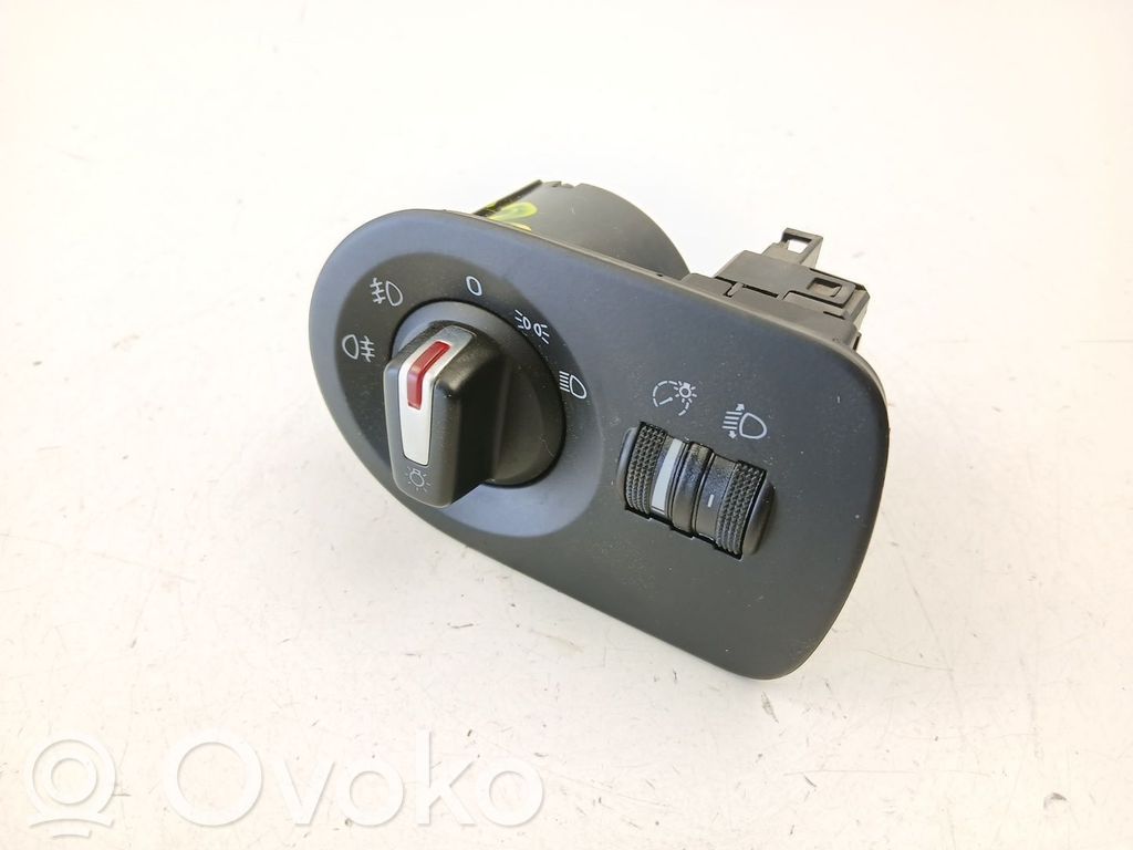 Seat Leon (1P) Interruptor de control del panel de luces 