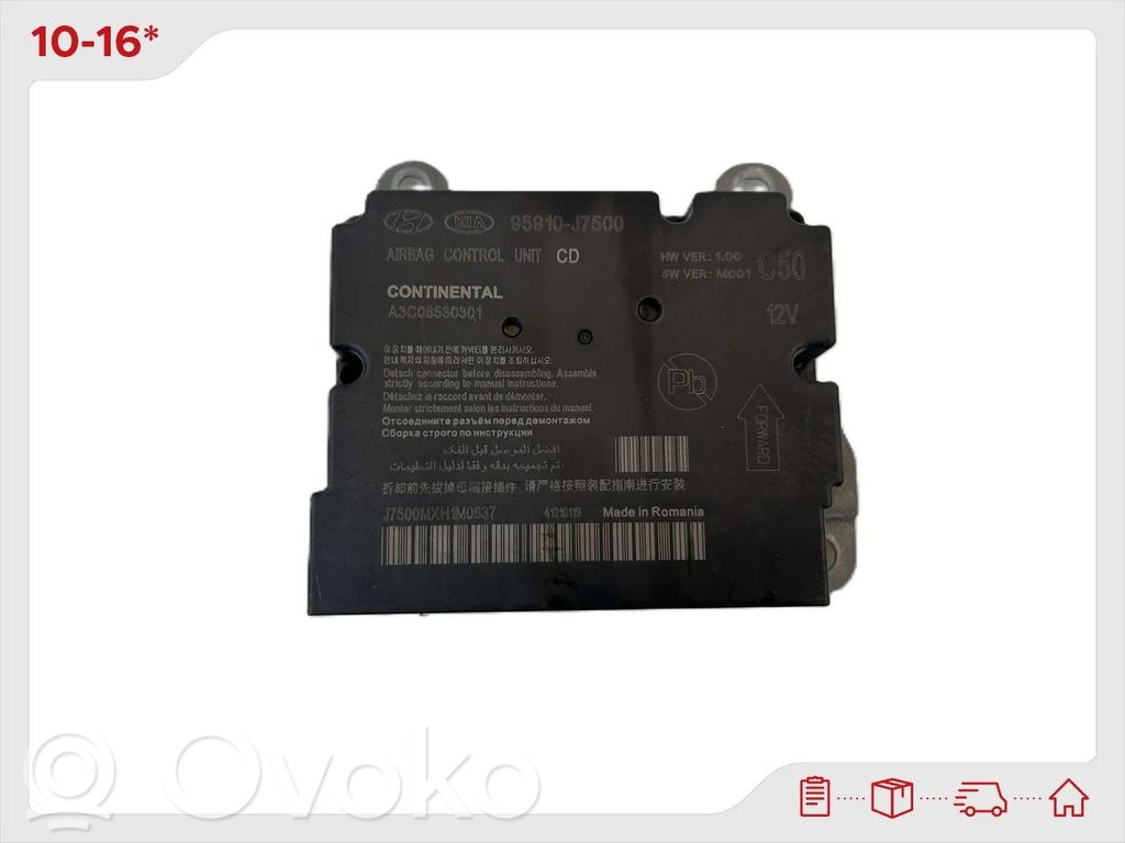 KIA Pro Cee'd III Unidad de control/módulo del Airbag 