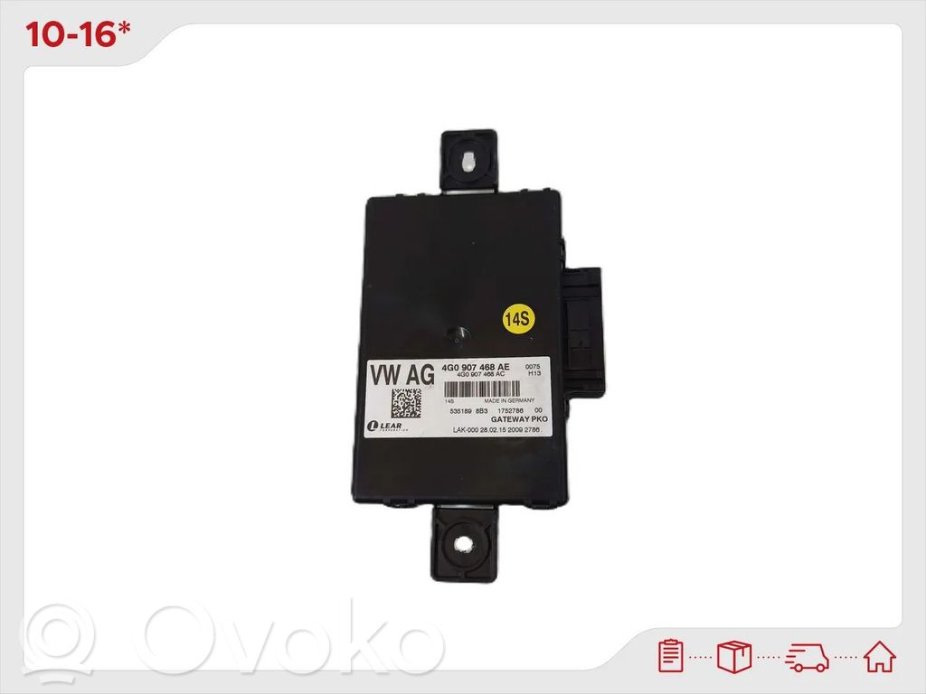 Audi A7 S7 4G Modul control gateway 