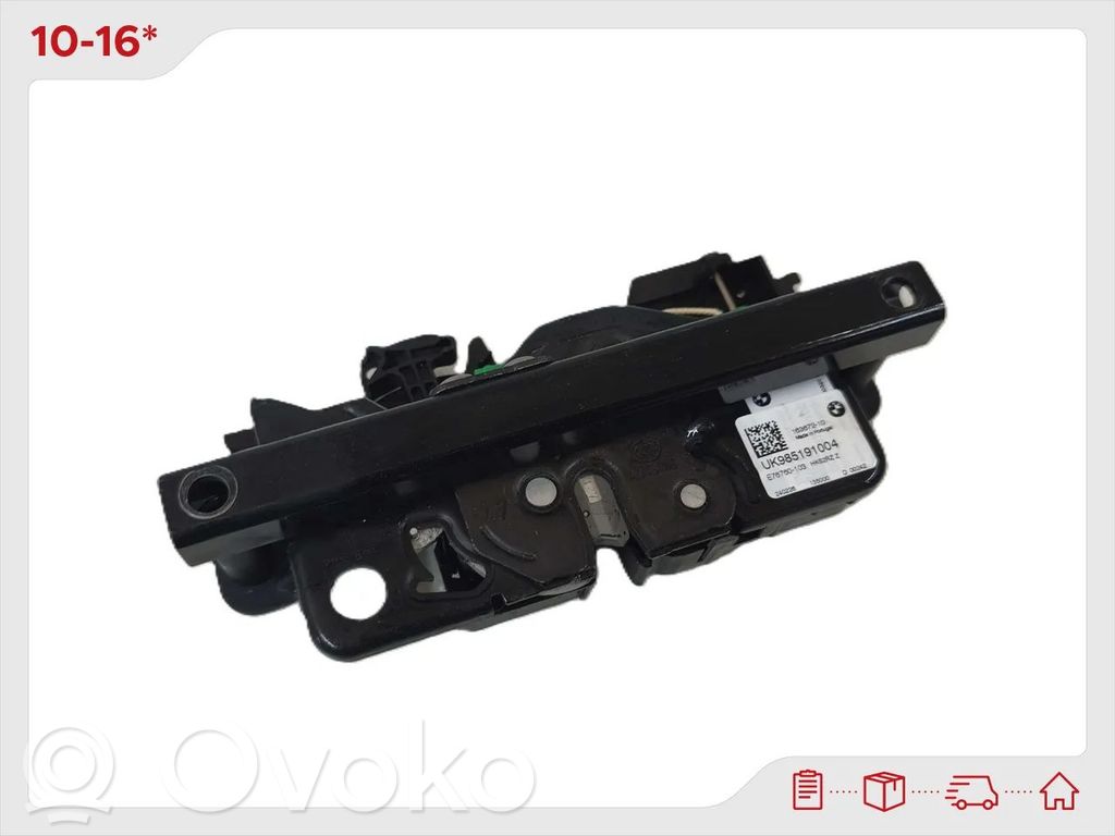 Tailgate/trunk/boot lock/catch/latch   985191004