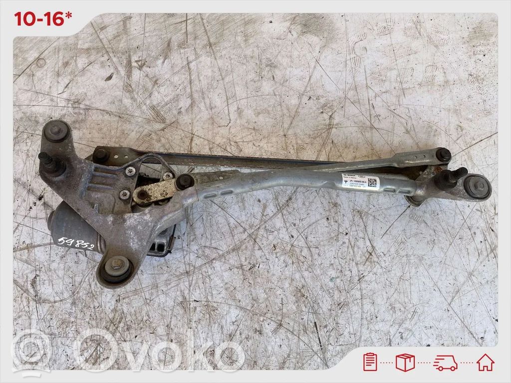 Tesla Model 3 Mechanizm i silniczek wycieraczek szyby przedniej / czołowej 