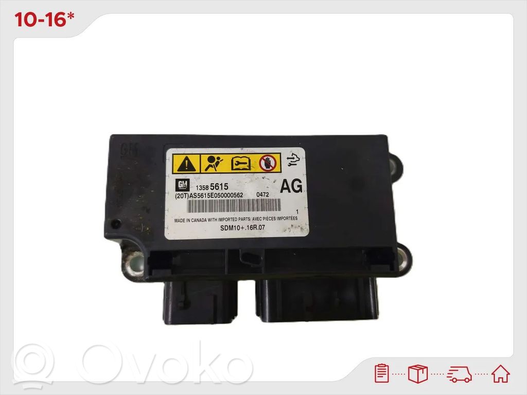 Chevrolet Volt I Airbag control unit/module 