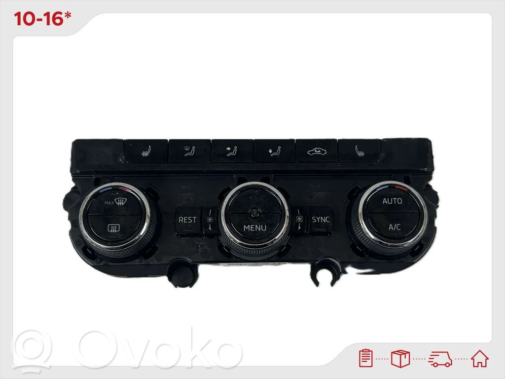 Skoda Superb B8 (3V) Climate control unit 