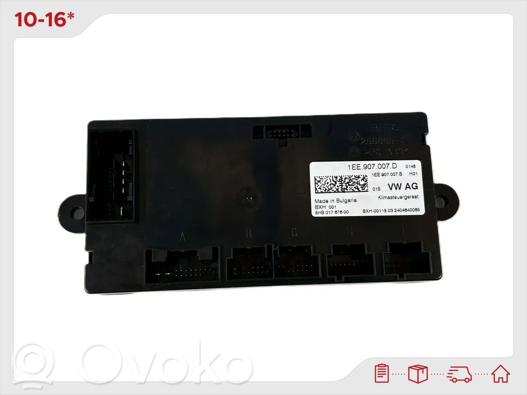 Audi Q4 Sportback e-tron Climate control unit 