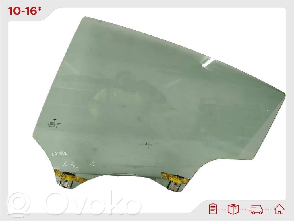 Tesla Model 3 Rear door window glass 