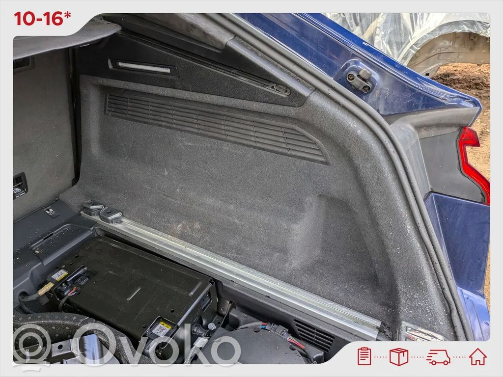 Audi Q8 Panel embellecedor lado inferior del maletero/compartimento de carga 
