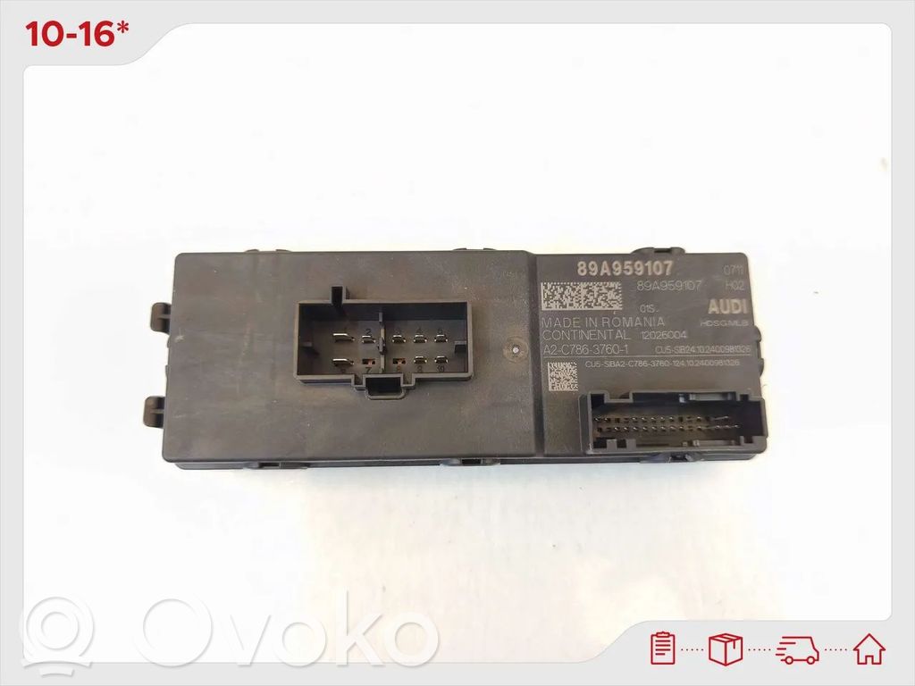 Tailgate/trunk control unit/module   89A959107