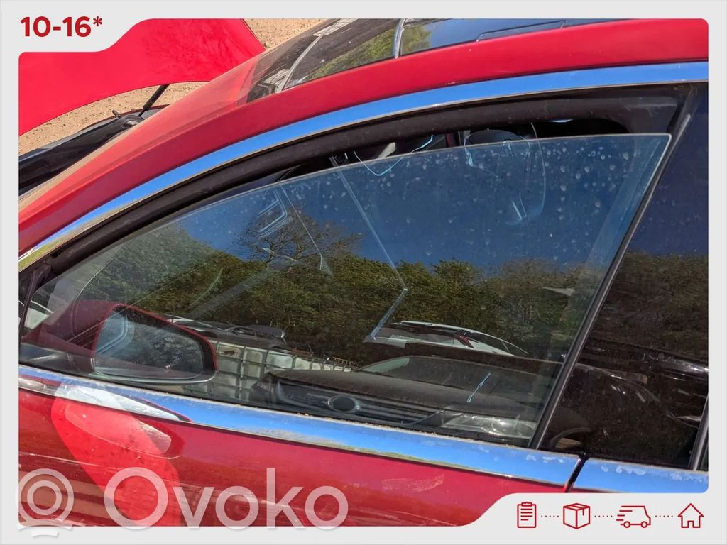Tesla Model S Front door window glass four-door 