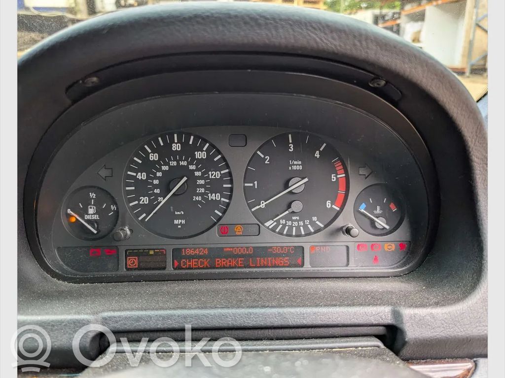BMW X5 E53 Speedometer (instrument cluster) 