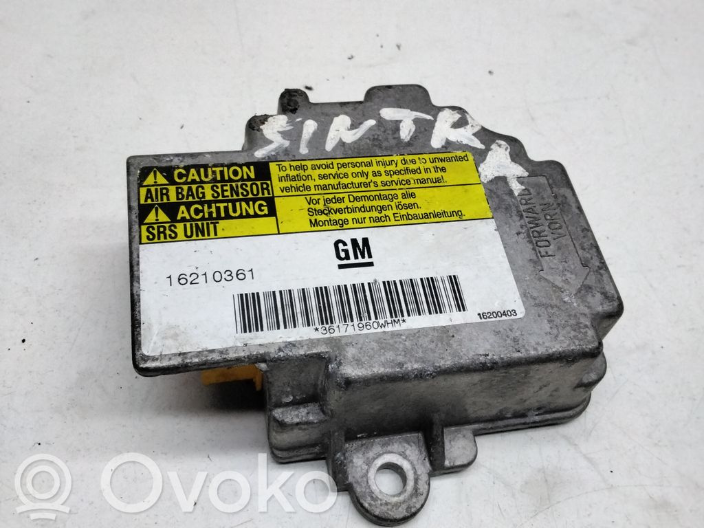 Opel Sintra Airbag control unit/module 