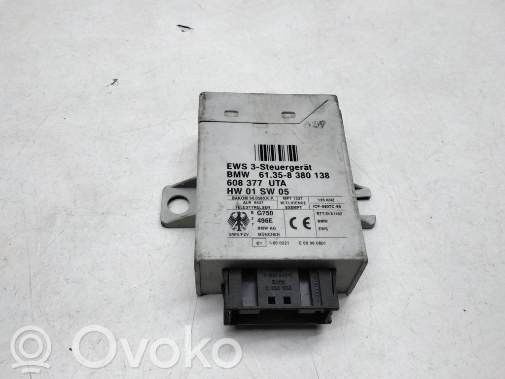 BMW 5 E39 Unidad de control/módulo inmovilizadora 