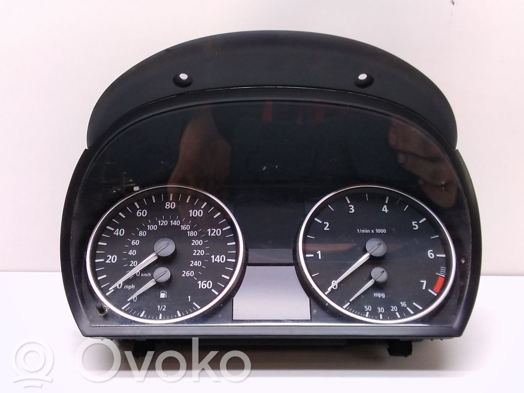 BMW 3 E90 E91 Geschwindigkeitsmesser Cockpit 