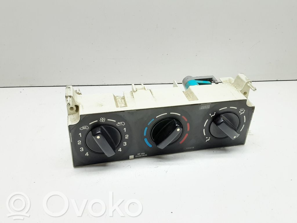 Citroen Berlingo Climate control unit 